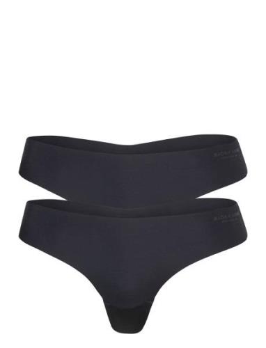 Performance Thong 2P Sport Panties Thong Black Björn Borg