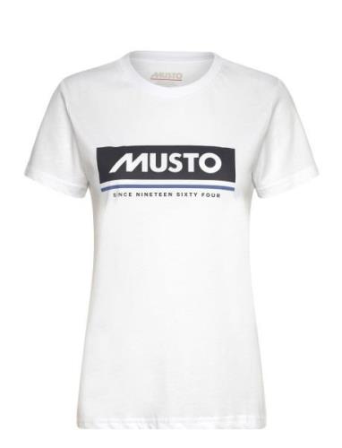 W Musto Tee 2.0 Sport Women Sport Clothing Sports Tops & T-shirts Spor...