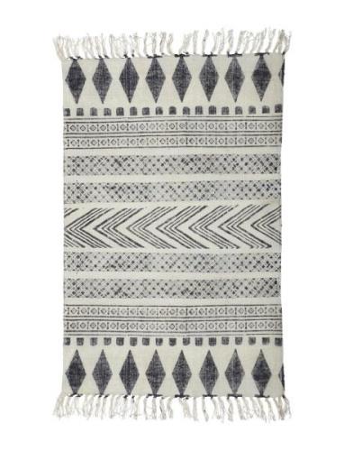 Block Tæppe Home Textiles Rugs & Carpets Wool Rugs Grey House Doctor