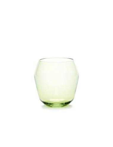 Tumbler Billie Set/4 Home Tableware Glass Whiskey & Cognac Glass Green...