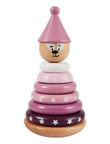 Stacking Tower Magnetic, Pink Toys Baby Toys Educational Toys Stackabl...