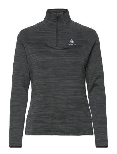 Odlo Mid Layer 1/2 Zip Run Easy Warm Tops Sweatshirts & Hoodies Fleece...