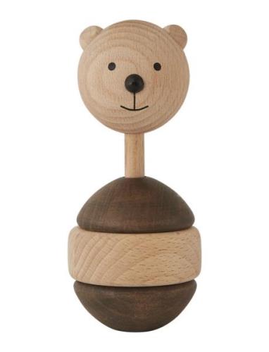 Bear Rattle Home Kids Decor Decoration Accessories-details Multi/patte...