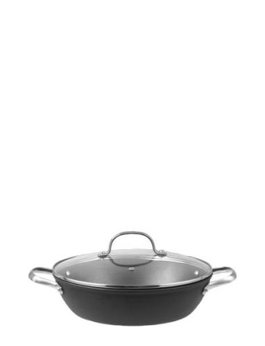 Gryde Med Låg Garonne Home Kitchen Pots & Pans Casserole Dishes Black ...