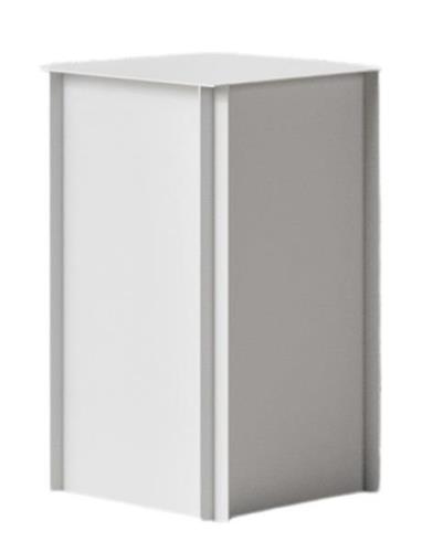 Pedestal 45 Home Furniture Tables Side Tables & Small Tables White Nic...