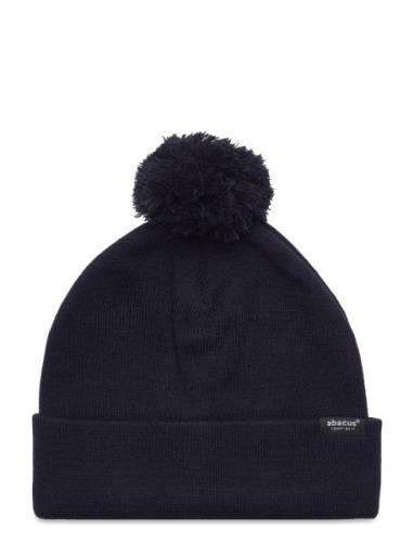 Edison Knitted Hat Accessories Headwear Hats Navy Abacus