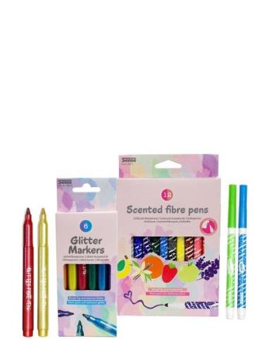 Pack Med Pennor Toys Creativity Drawing & Crafts Drawing Coloured Penc...