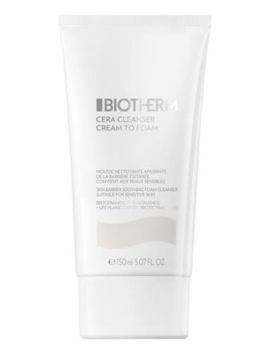 Biotherm Cera Cleanser Cream To Foam 150Ml Beauty Women Skin Care Face...