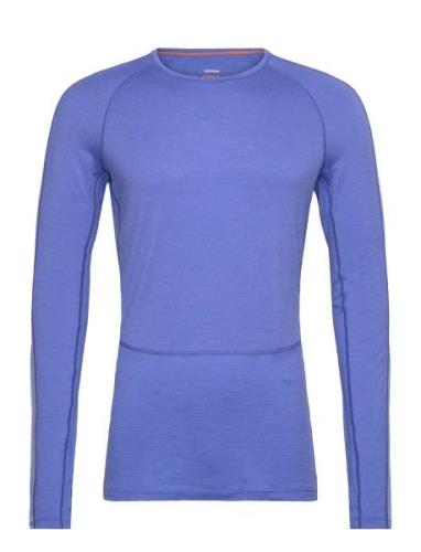 M Z Knit 200 Ls Crewe Sport Base Layer Tops Blue Icebreaker