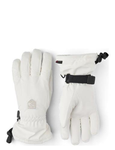 Women's Powder Cz Sport Gloves Finger Gloves White Hestra