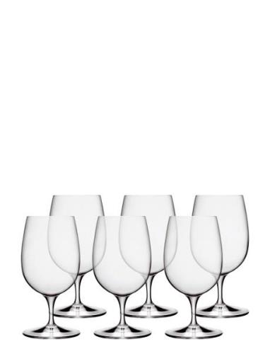 Vandglas På Fod Palace 32 Cl 6 Stk. Klar Home Tableware Glass Whiskey ...