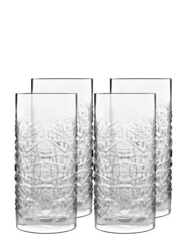 Ølglas/Longdrinkglas Mixology Textures Home Tableware Glass Beer Glass...