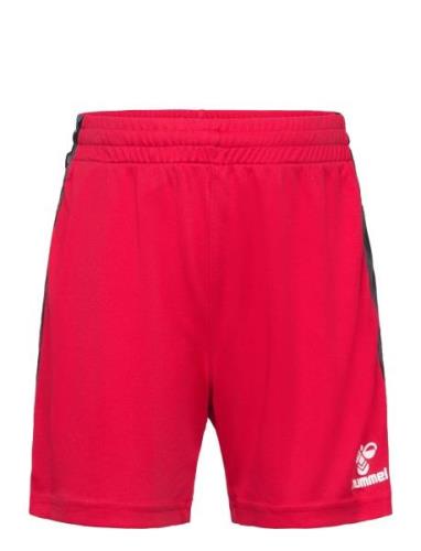 Hmlauthentic Pl Shorts Kids Bottoms Shorts Sport Shorts Red Hummel