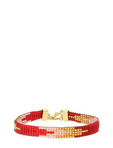 Monika Bracelets Accessories Jewellery Bracelets Bangles Red Nuni Cope...