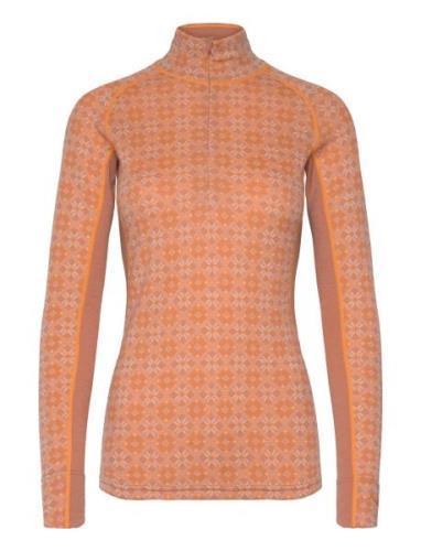 Rose Light Hz Sport Base Layer Tops Orange Kari Traa