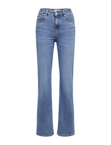 Slft Hw Mid Blue Bootcut Jeans W Noos Bottoms Jeans Boot Cut Blue Sele...