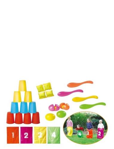 Happy Summer Party Game Set Toys Outdoor Toys Outdoor Games Multi/patt...