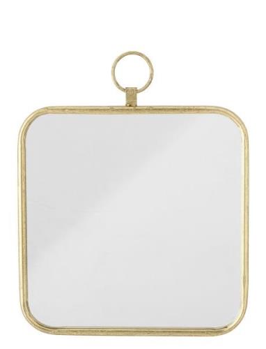 Panill Mirror Home Furniture Mirrors Wall Mirrors Gold Bloomingville