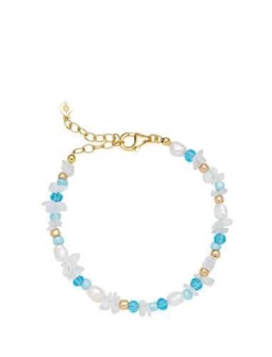 Mira Bracelet Accessories Jewellery Bracelets Pearl Bracelets Blue Iza...