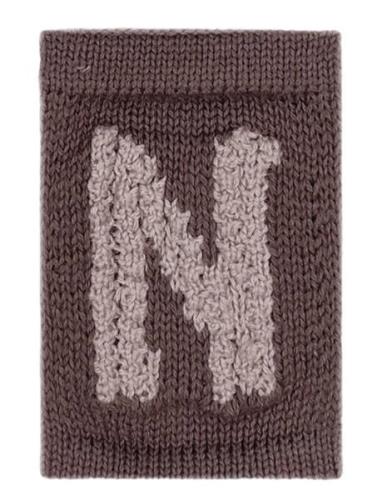 Knitted Letter N, Nature Home Kids Decor Decoration Accessories-detail...