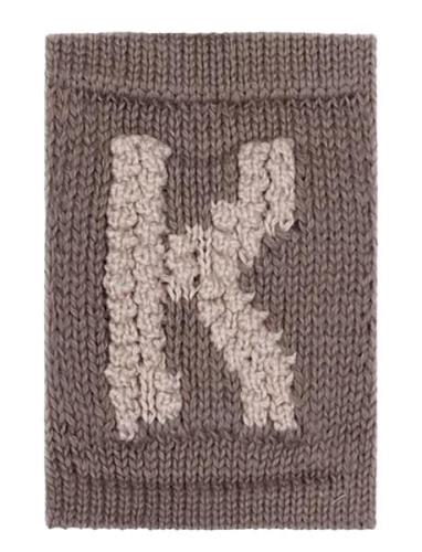 Knitted Letter K, Nature Home Kids Decor Decoration Accessories-detail...