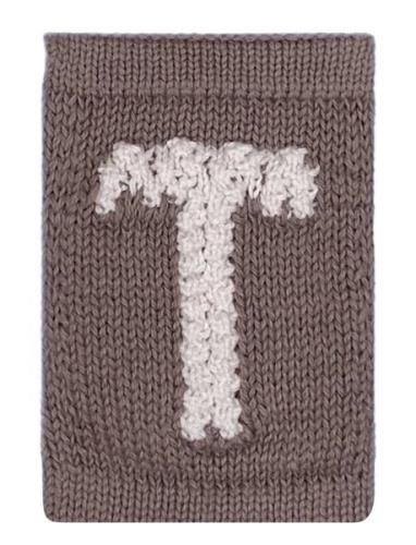 Knitted Letter T, Nature Home Kids Decor Decoration Accessories-detail...