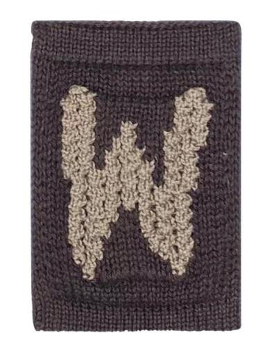 Knitted Letter W, Nature Home Kids Decor Decoration Accessories-detail...