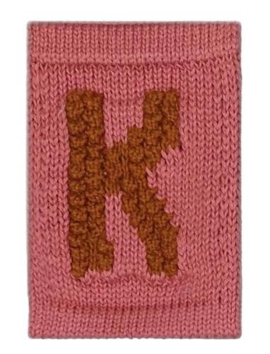 Knitted Letter K, Rose Home Kids Decor Decoration Accessories-details ...