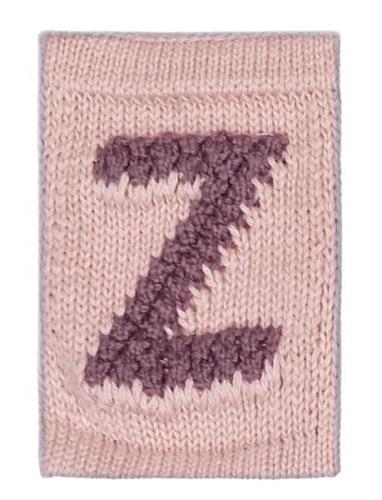 Knitted Letter Z, Rose Home Kids Decor Decoration Accessories-details ...