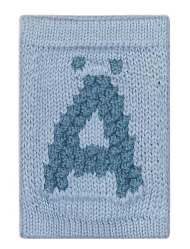 Knitted Letter Ä, Blue Home Kids Decor Decoration Accessories-details ...