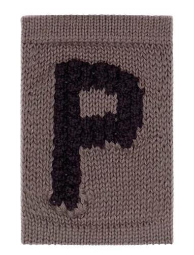 Knitted Letter P, Nature Home Kids Decor Decoration Accessories-detail...