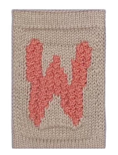 Knitted Letter W, Rose Home Kids Decor Decoration Accessories-details ...