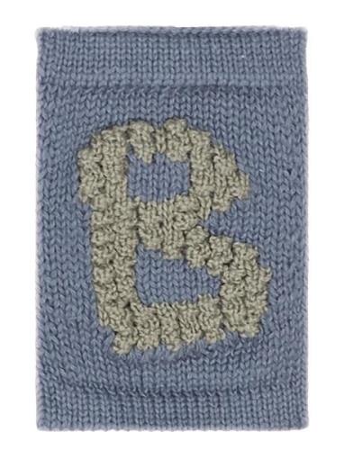 Knitted Letter B, Blue Home Kids Decor Decoration Accessories-details ...