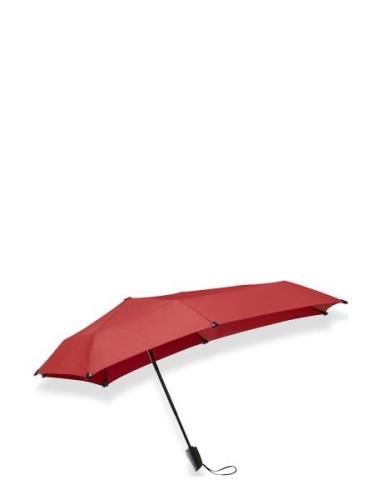 Senz ° Mini Automatic Foldable Storm Umbrella, Paraply Red Senz