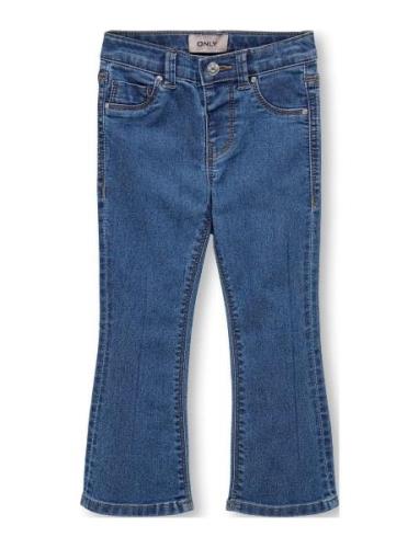 Kmgmila-Iris Flared Dnm Pimbox Bottoms Jeans Bootcut Jeans Blue Kids O...