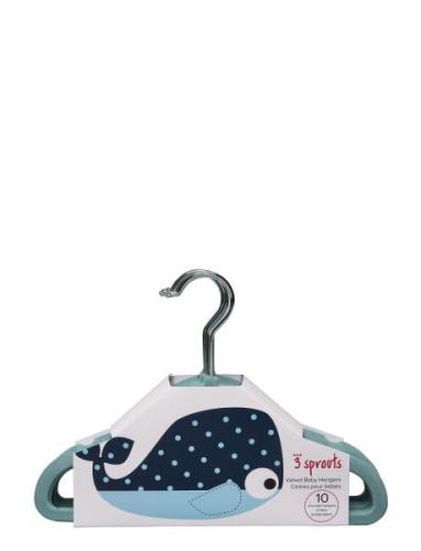 Hanger  Home Kids Decor Storage Hooks & Hangers Blue 3 Sprouts