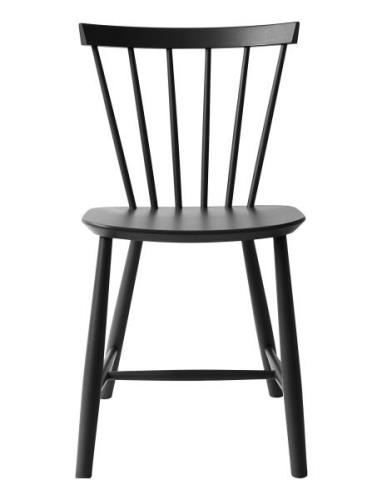 J46 - Chair Home Furniture Chairs & Stools Chairs Black FDB Møbler