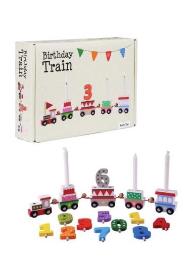 Birthday Train With Numbers - Barbo Wood Home Kids Decor Decoration Ac...