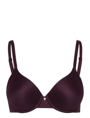 Norah Chic Covering T-Shirt Bra Lingerie Bras & Tops T-shirt Bras Purp...