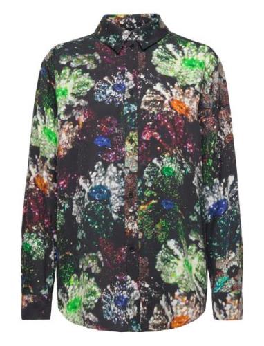 Sophia, 1920 Dry Viscose Designers Shirts Long-sleeved Multi/patterned...