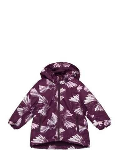 Winter Jacket, Nuotio Sport Jackets & Coats Winter Jackets Purple Reim...