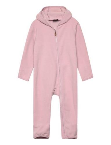 Nbnmeeko Suit Outerwear Fleece Outerwear Fleece Coveralls Pink Name It