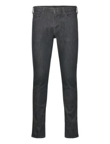 5 Pockets Pant Designers Jeans Slim Black Emporio Armani