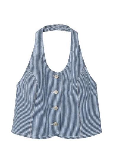 Nlfricte Twi Sl Waistcoat Tops Vests Blue LMTD