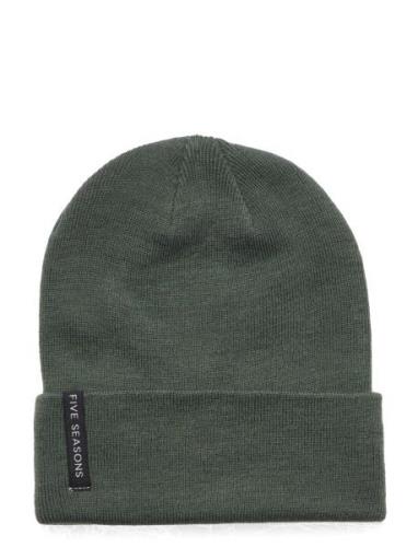 Miege Beanie Accessories Headwear Hats Green Five Seasons