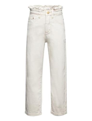 Astrid Bottoms Jeans Loose Jeans Cream Molo