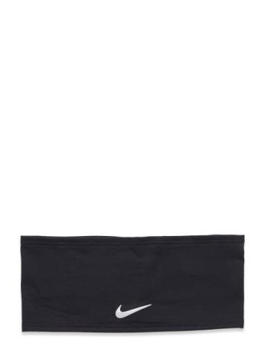 Nike Dri-Fit Swoosh Headband 2.0 Sport Headwear Headbands Black NIKE E...