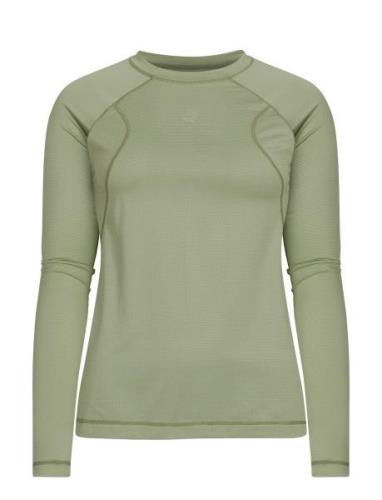 Snap Long Sleeve Sport Women Sport Clothing Sports Tops & T-shirts Spo...