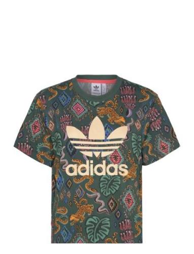 Adidas X Farm Trefoil Tee Sport Women Sport Clothing Sports Tops & T-s...