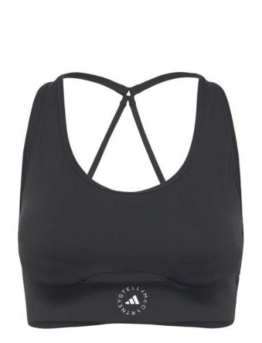 Asmc Tst Bra Sport Women Sport Clothing Sport Bras - All Black Adidas ...